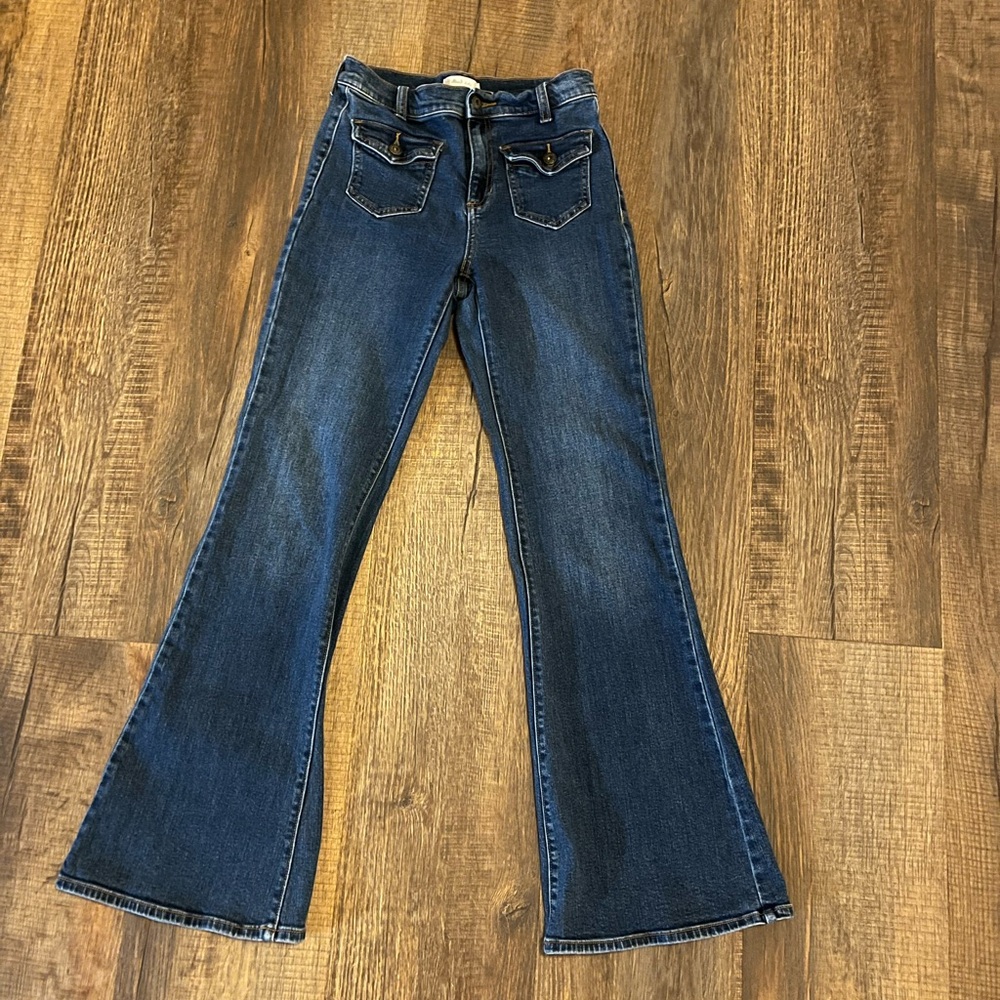 Altar’d state high rise flare jean